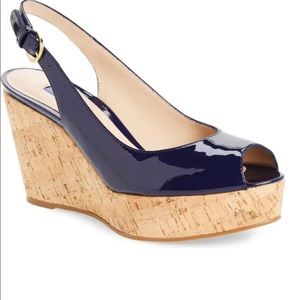 COPY - Stuart Weitzman Jean Black Patent leather